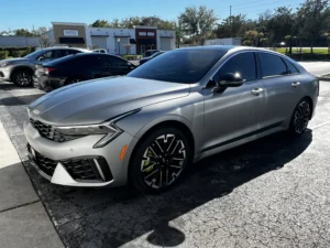 window tint on a 2025 Kia from Palm Harbor Florida's Best Window Tinter