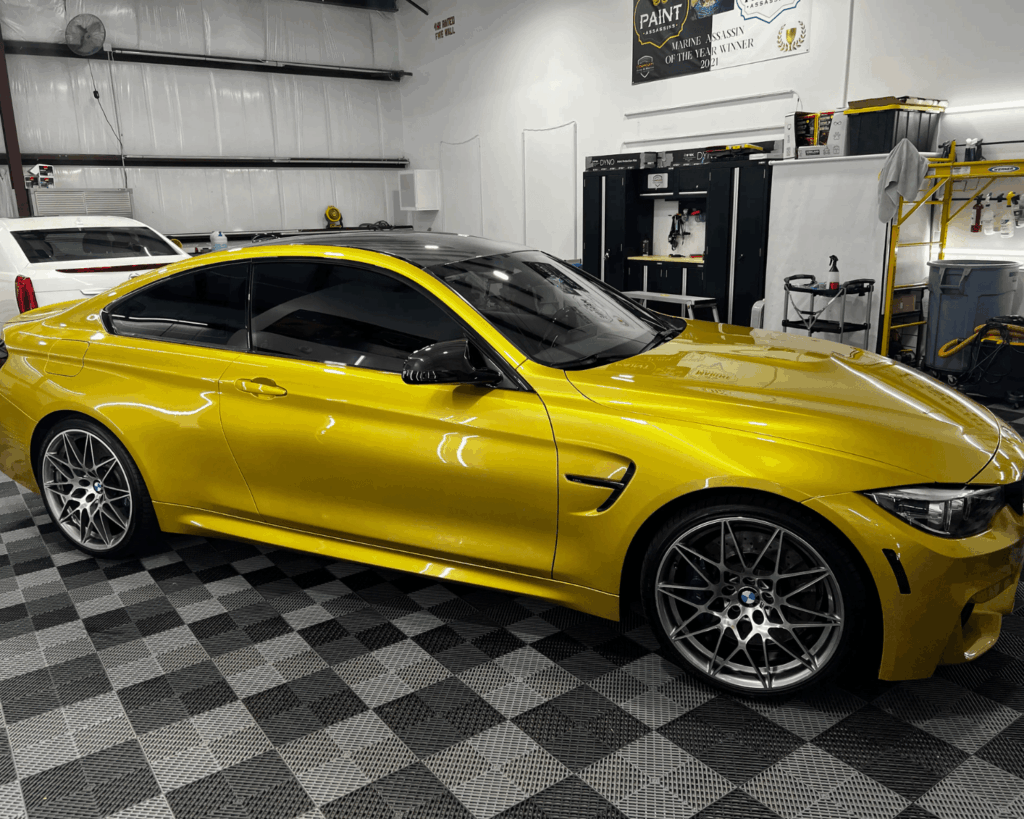Matte BMW with PPF and Ceramic Coating by Conforti Auto and Marine Detailing
