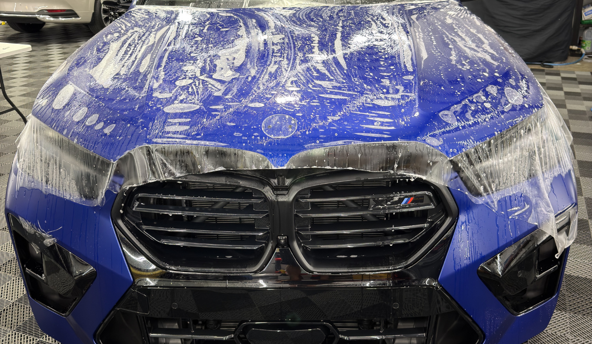 Matte Paint Protection Film Install Process