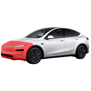partial front PPF Tesla