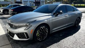 Professional Ceramic Window Tinting done in Palm Harbor on a new Kia